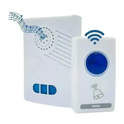 Campainha sem fio com controle remoto (Qualidade e Honestidade Jk Eletrônicos)