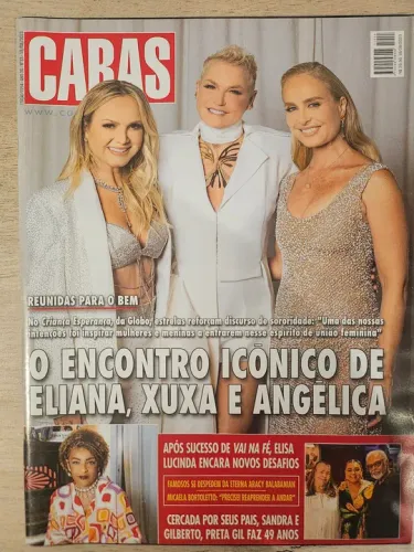 Revista Caras - Xuxa, Eliana e Angélica