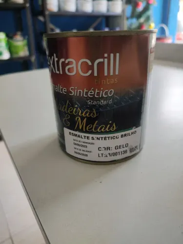 Tinta Esmalte Sintético Brilho 900ml - Branco e Gelo