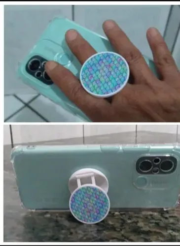 SUPORTE DE DEDO PARA CELULAR COM FITA 3M.<br><br>