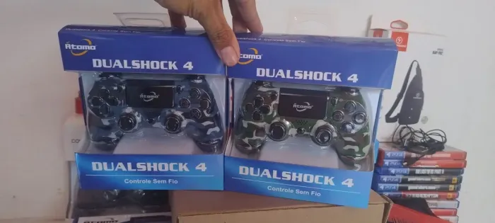 CONTROLE PS4-PC-TV- CELULAR