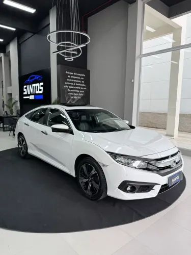 Honda Civic Touring 1.5 Turbo CVT 2017 impecável 