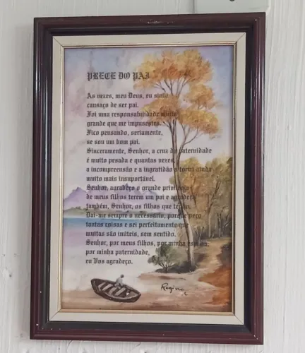 Quadro Decorativo - Prece do Pai.