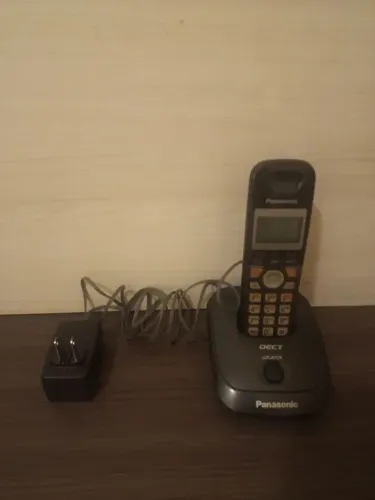 Vendo telefone Panasonic usado sem fio