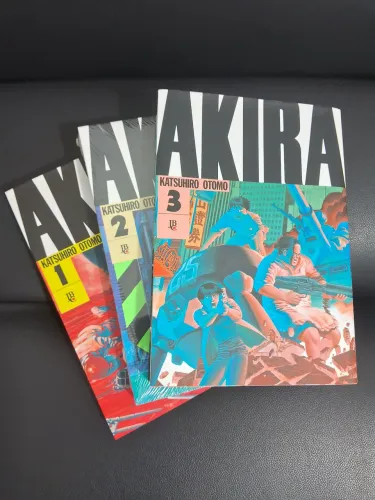 Mangá Akira - Volumes 1 ao 3