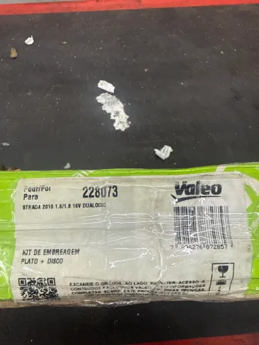 Kit Embreagem Valeo 228073 Bravo, Palio, Strada Dualogic