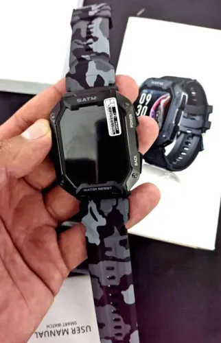 Smartwatch C20 Militar<br>5ATM a pronta entrega últimas unidades
