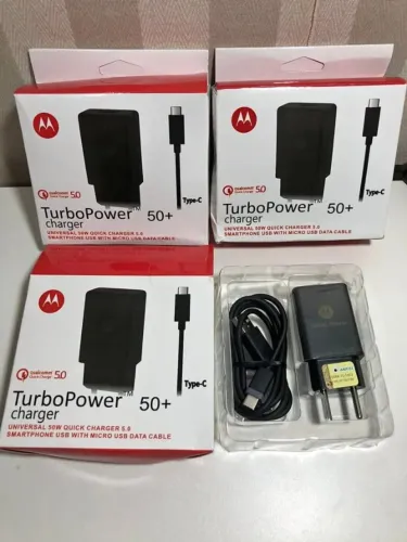 CARREGADOR TURBO POWER 50+ MOTOROLA
