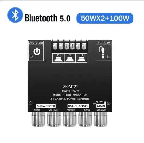 Amplicador de som zk mt21