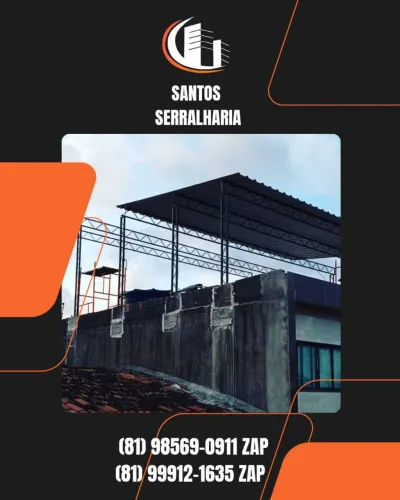 Cobertas com estrutura metálica 