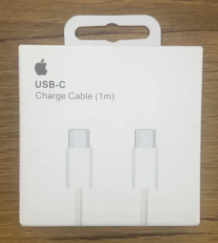 Cabo Carregador Apple 60w USB-C Linha iPhone 15, 16, 17 ORIGINAL - NOTA FISCAL