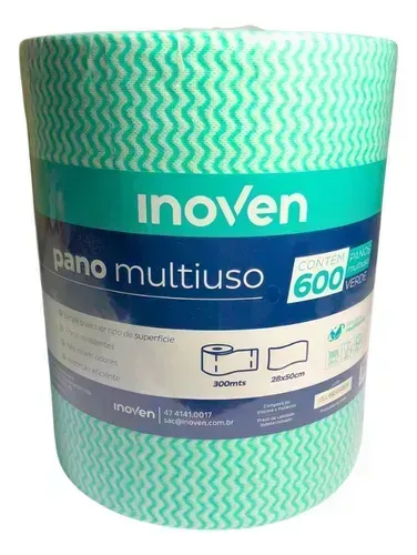 Pano Perfex Inoven - Azul, Verde e Laranja