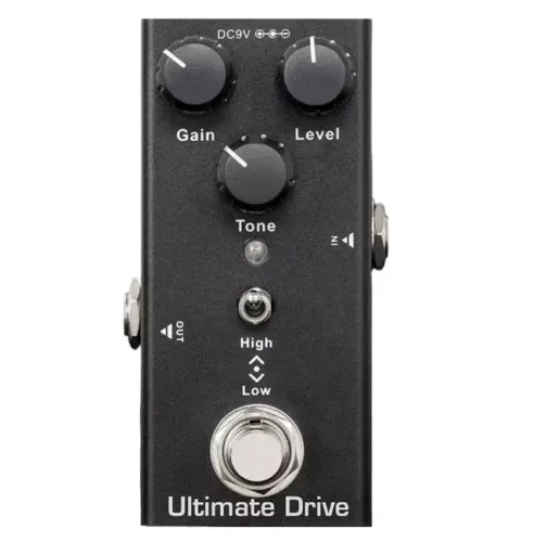 Pedal Rohs Guitarra Baixo Ultimate Drive 2 Modos High-Low 