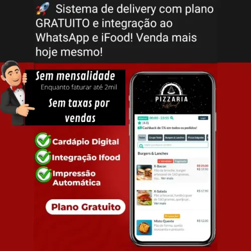 Sistema PDV + Catálogo Digital Instadelivery - Comece Grátis
