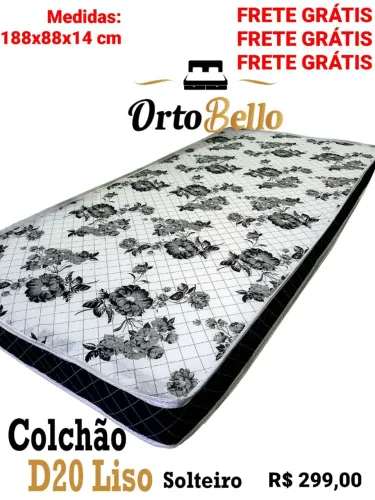 COLCHÕES ORTOBELLO COM FRETE GRÁTIS: TRAVA NA QUEIMA!!!