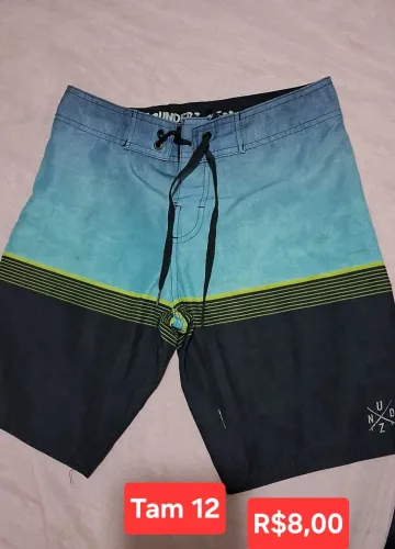 Bermuda Surf Infantil Tam 12