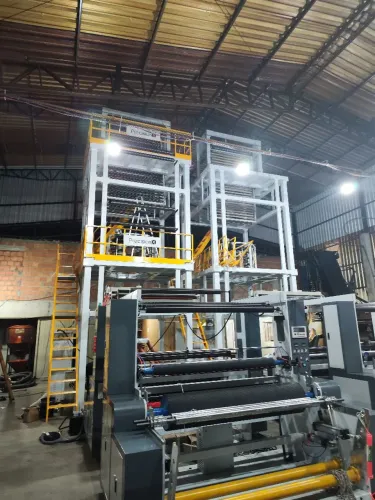 Extrusora Baloneira Plástico Rosca Bimetálico 75mm Largura 1700mm Motor 75 CV Siemens