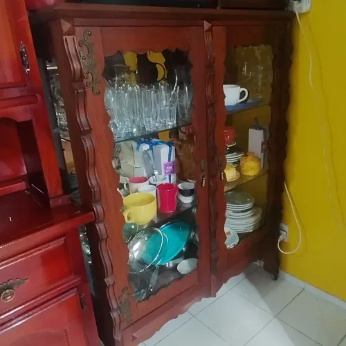 Linda CRISTALEIRA ANTIGA  " Raridade "  ( inteira )