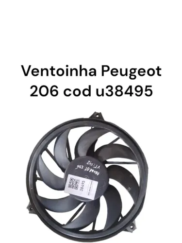 Ventoinha Peugeot 206 Cod U38495
