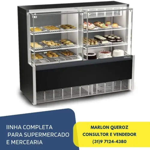 Balcão Refrigerado / Estufa Gelopar 1,40M Novo