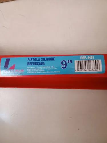 Pistola Silicone Reforçada 9''
