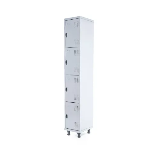 Armário vertical multiuso com 4 portas