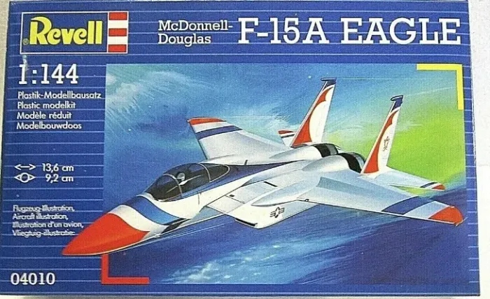AVIÃO F-15A EAGLE [Revell] 1:144 - Plastimodelismo [novo]