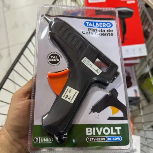 Pistola de cola quente grande 40W Bivolt 