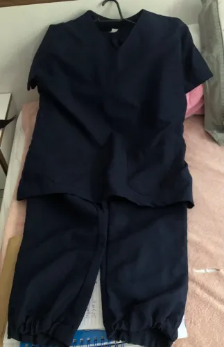 Fardamento Calça e Blusa Azul Marinho