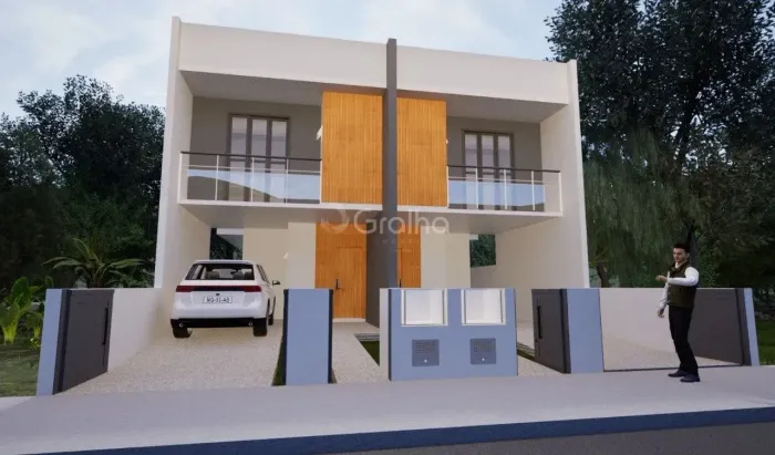 Casa no Loteamento Novo Horizonte com 117 m2