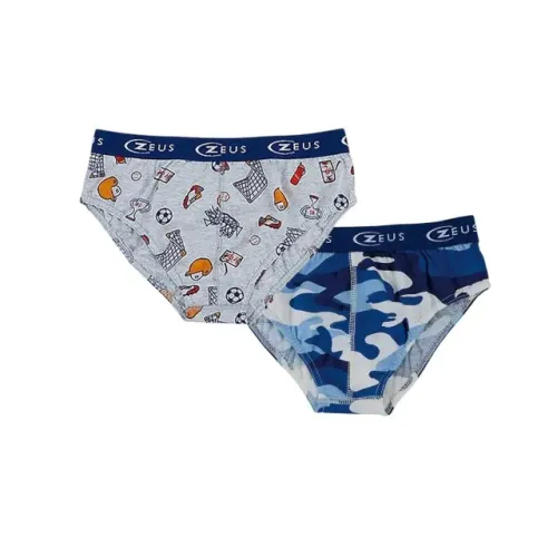 Cueca Infantil - Slip Menino - Demillus - 2 Unidades