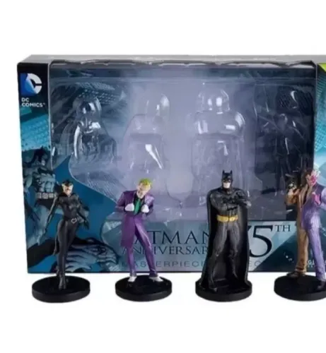 Kit Miniaturas Batman 75 Anos. Edição importada