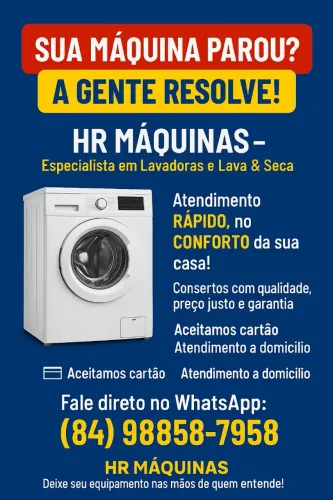 Consertos de máquinas de lavar