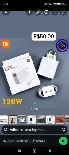 Carregador Turbo 120w