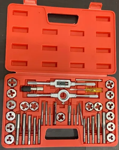 Kit para Roscar 40 Pçs Profissional - entrego no seu endereço