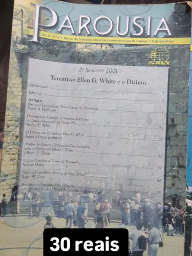 Revista Parousia - 2º Semestre 2001