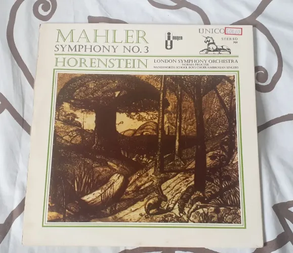 Disco de Vinil Mahler Sinfonia No. 3 - Horenstein