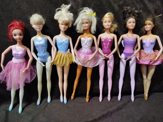 Coleção de Bonecas Bailarinas antigas