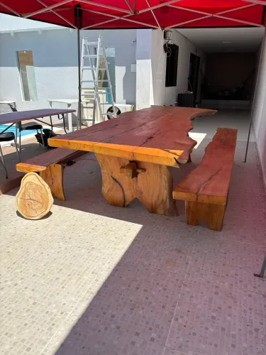 Mesa madeira de jaqueira