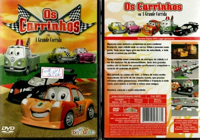 Os Carrinhos em A Grande Corrida