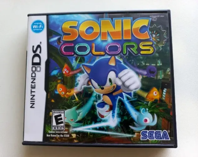 Sonic Colors Original Completo Nintendo DS