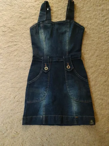 Vestido Jeans- Tamanho PP.