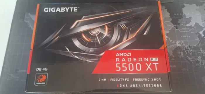 Placa de Vídeo Gigabyte Radeon RX 5500 XT Gaming OC, 4GB GDDR6, 128Bit