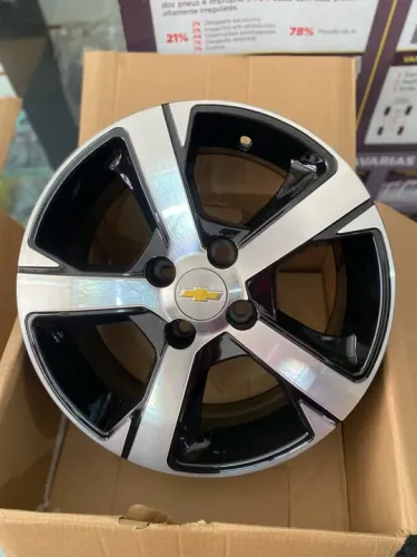 Jogo de roda Aro 14 4x100 Original Onix LTZ