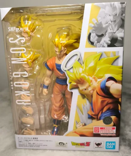 SHFiguarts Super Sayajin 3 Goku dragon ball Z original 
