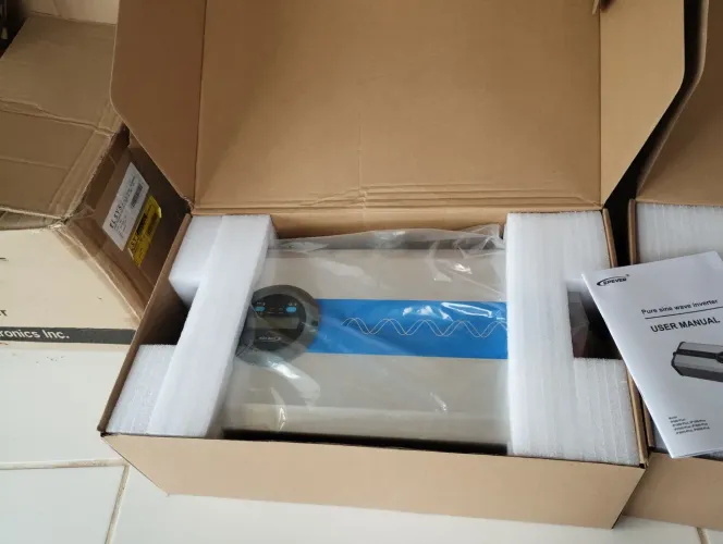 Kit completo para sistema off-grid.