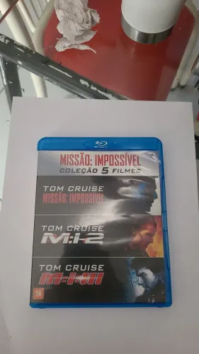 Box Coleção Missão Impossível 3 Filmes Blu-Ray