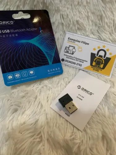 Adaptador Bluetooth 5.0 Orico Original Novo Para Computador