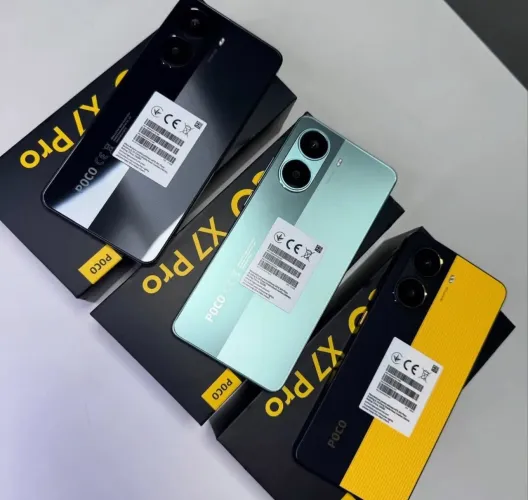 Poco X7 Pro 512/12 Amarelo Preto Verde Lacrado Entregamos Grátis