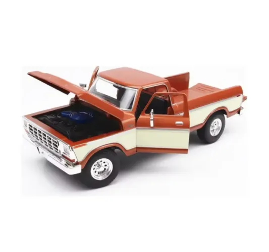 Miniatura Picape Ford F-150 1979 Marrom 1/18 Maisto Special Edition